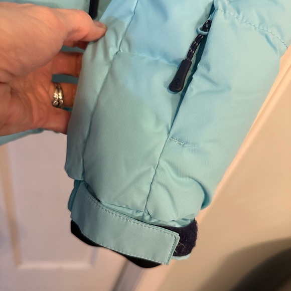 Kamik Girls' Aayla Jacket 2023 NWT Color Water (aqua) Size 14 Waterproof Bionic - Picture 8 of 15